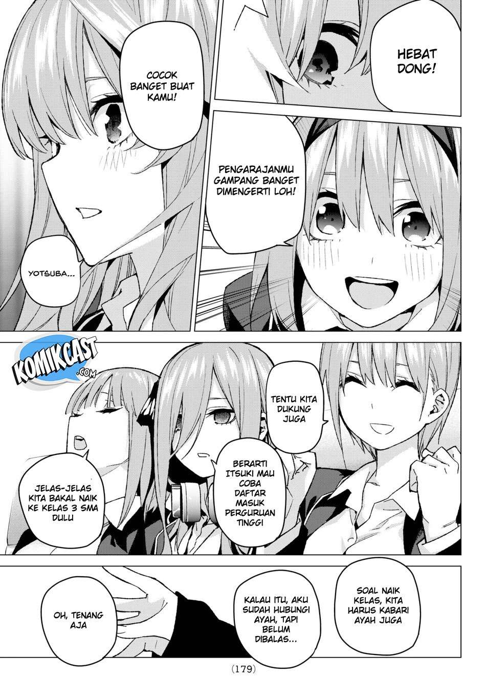 Go-Toubun no Hanayome Chapter 60 Image 8