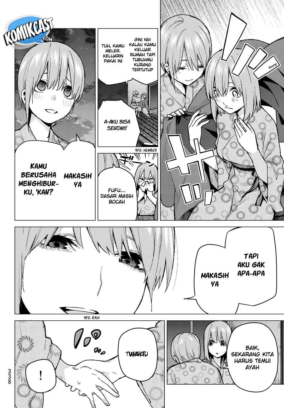 Go-Toubun no Hanayome Chapter 66 Image 7