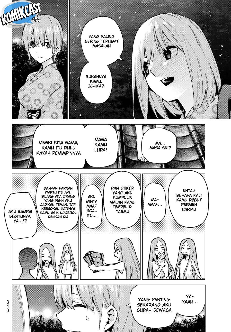 Go-Toubun no Hanayome Chapter 66 Image 9