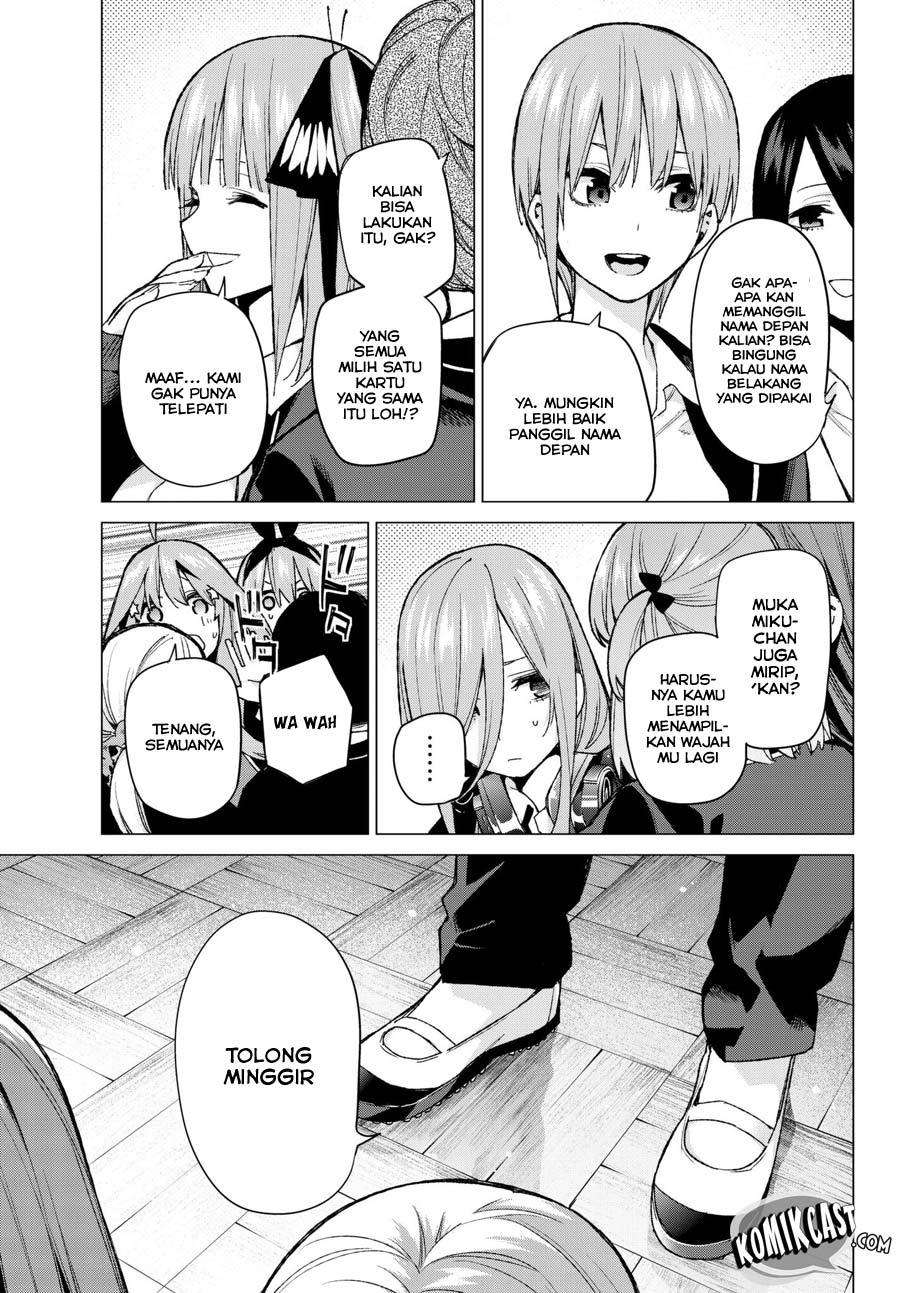 Go-Toubun no Hanayome Chapter 70 Image 4