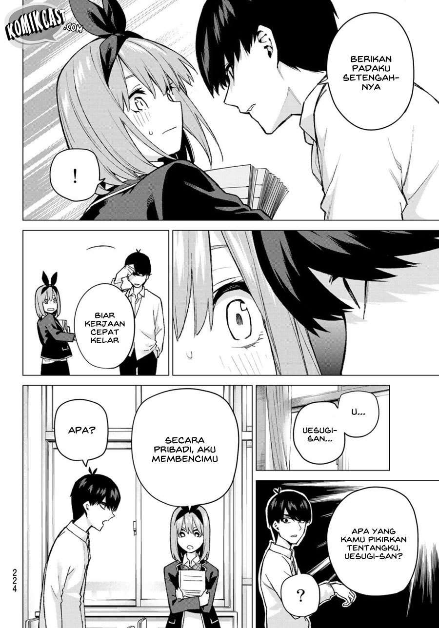 Go-Toubun no Hanayome Chapter 72 Image 10