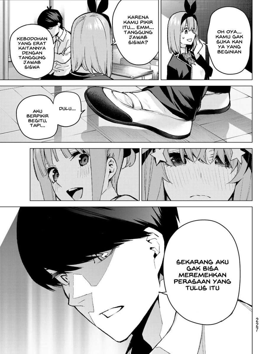 Go-Toubun no Hanayome Chapter 72 Image 13