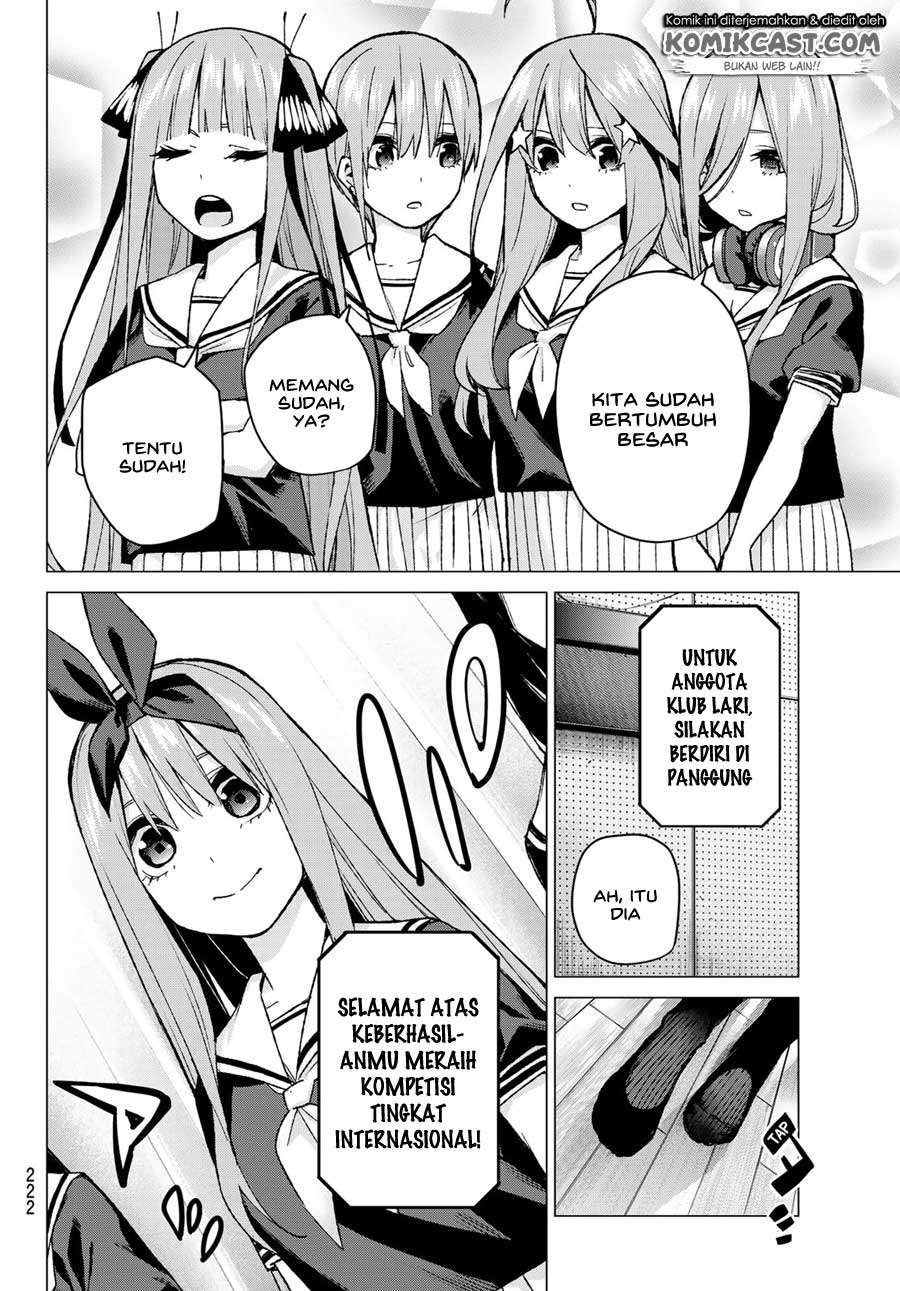 Go-Toubun no Hanayome Chapter 89 Image 9
