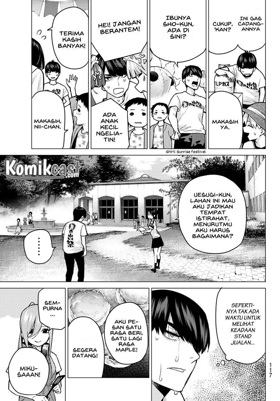 Go-Toubun no Hanayome Chapter 99 Image 7