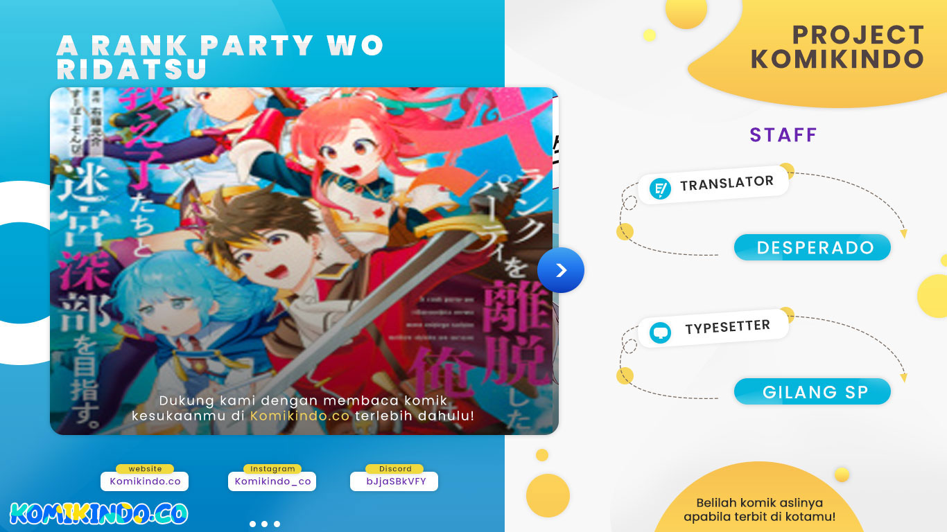 A Rank Party wo Ridatsu Shita Ore wa, Moto Oshiego Tachi to Meikyuu Shinbu wo Mezasu Chapter 36 Image 0