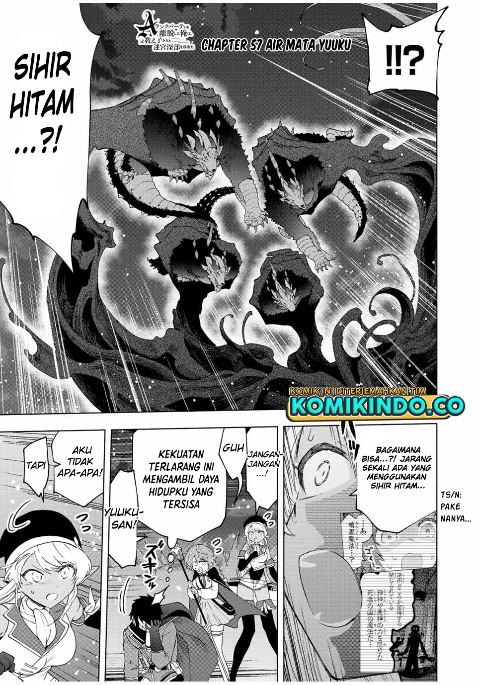 A Rank Party wo Ridatsu Shita Ore wa, Moto Oshiego Tachi to Meikyuu Shinbu wo Mezasu Chapter 57 Image 1