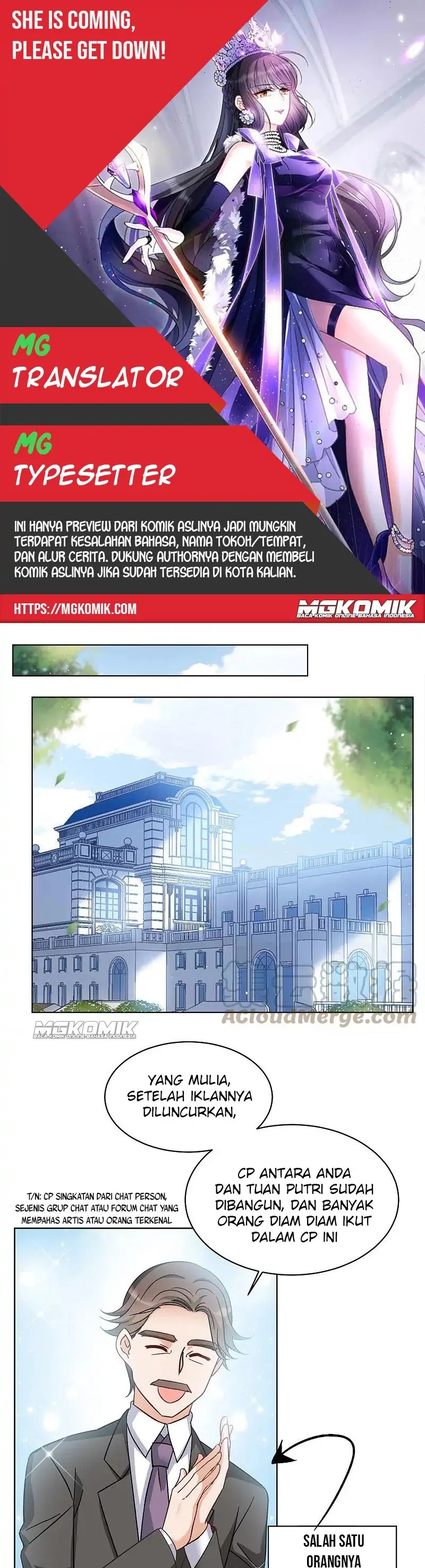 She Is Coming, Please Get Down! Chapter 67.3 Image 0