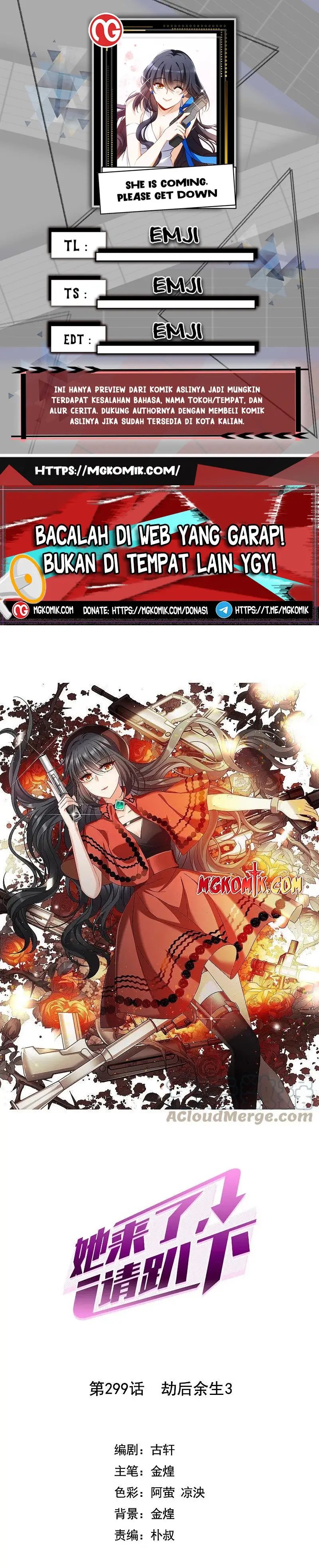 She Is Coming, Please Get Down! Chapter 99.1 Image 0