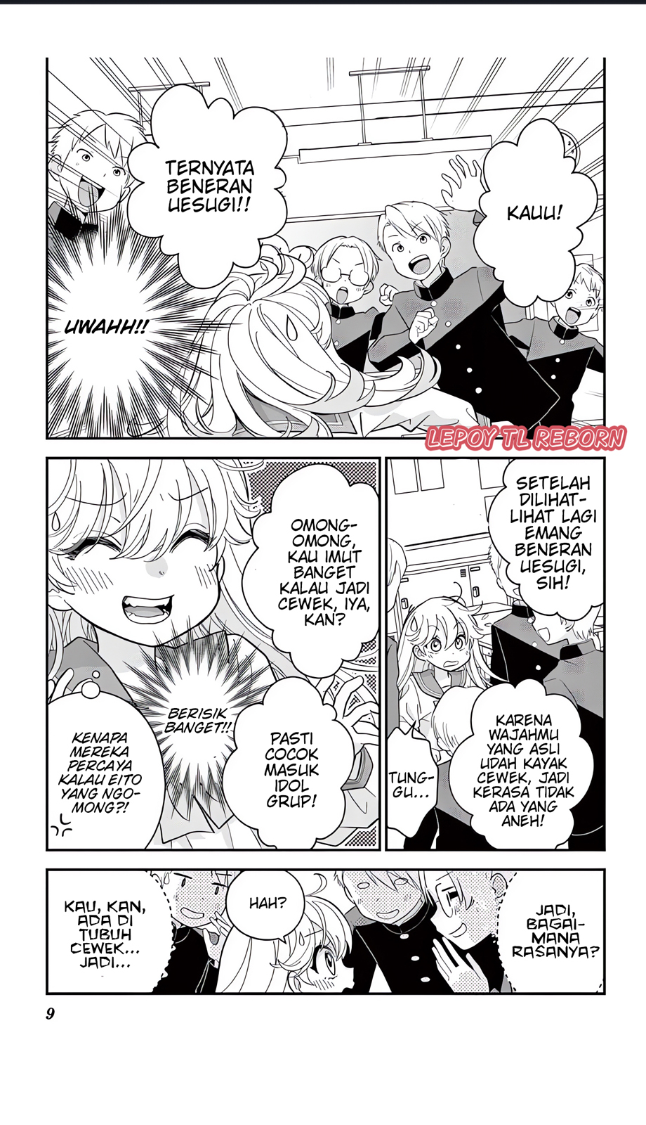 Uesugi-kun wa Onnanoko wo Yametai Chapter 4 Image 8