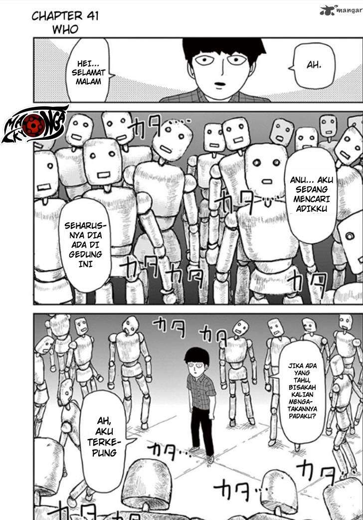 Mob Psycho 100 Chapter 41 Image 1
