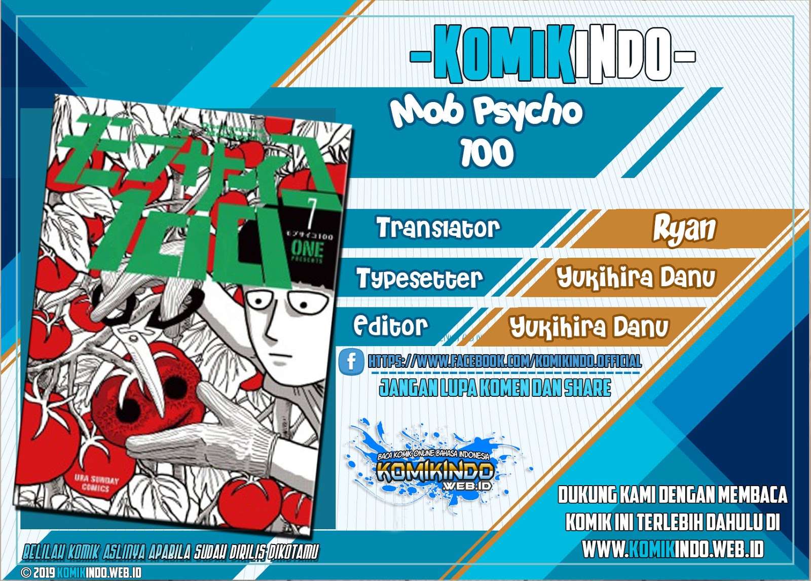 Mob Psycho 100 Chapter 92.3 Image 0