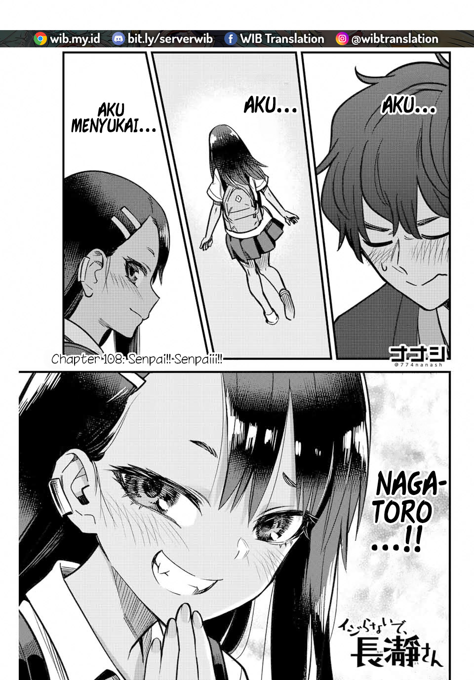 Ijiranaide, Nagatoro-san Chapter 108 Image 1
