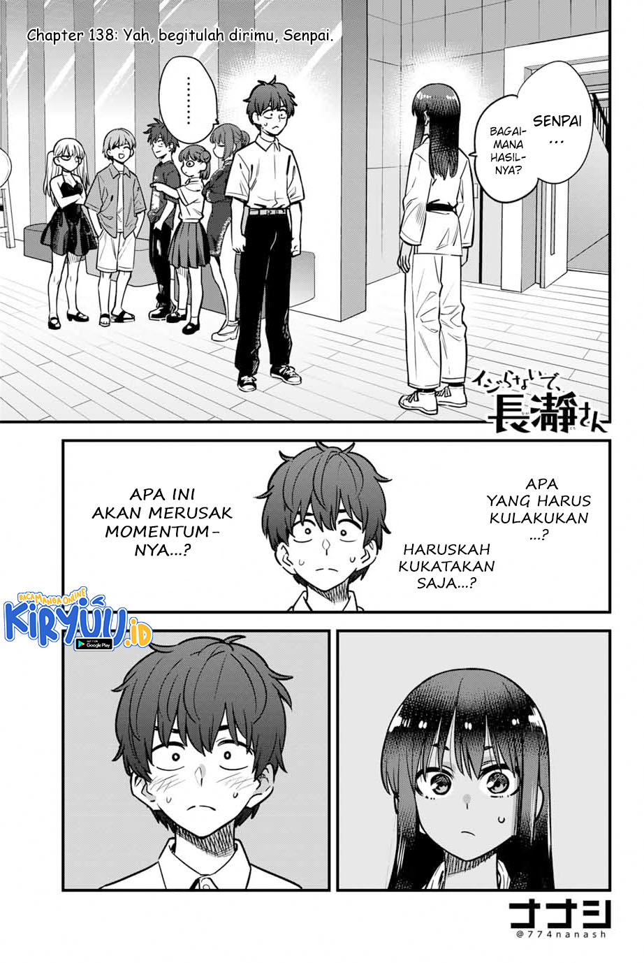 Ijiranaide, Nagatoro-san Chapter 138 Image 1