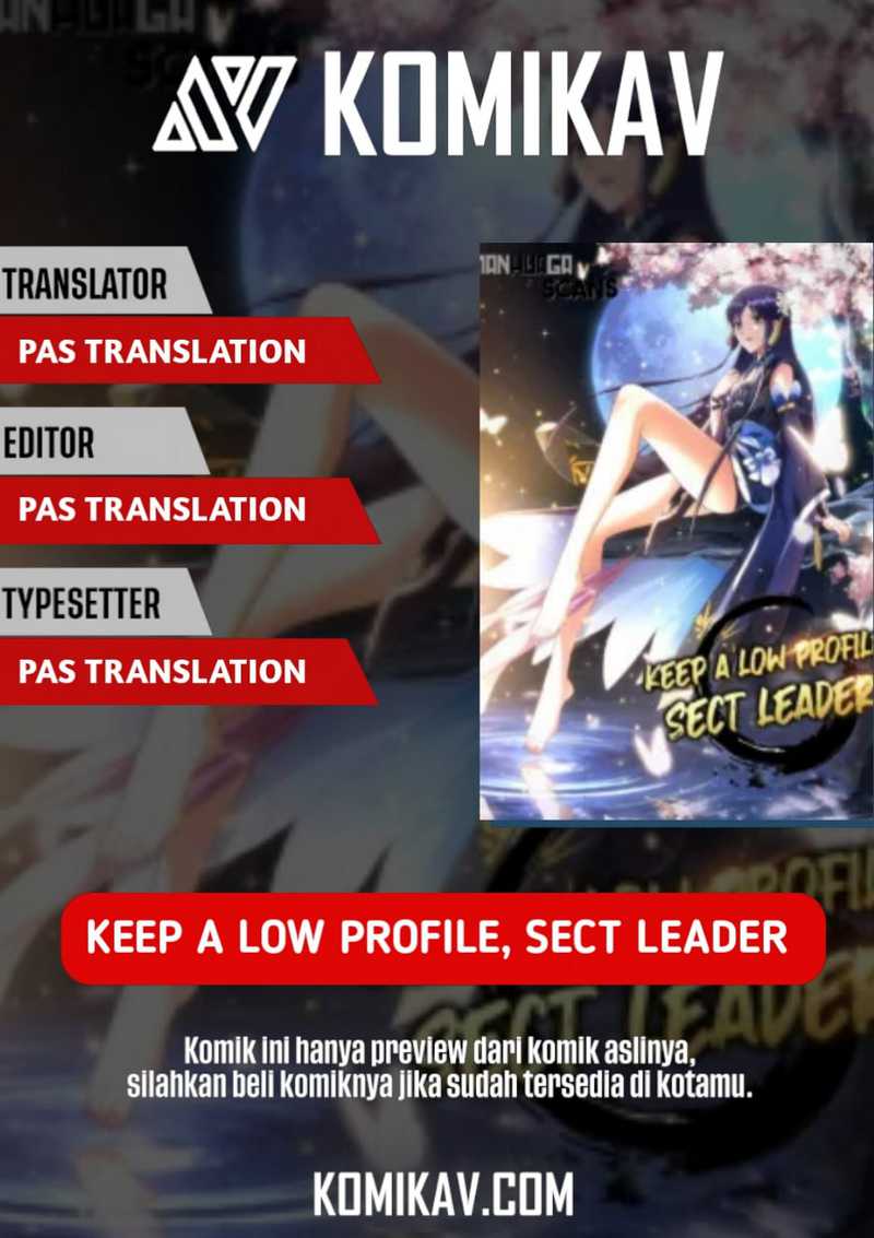 Keep A Low Profile, Sect Leader Chapter 1 Image 0