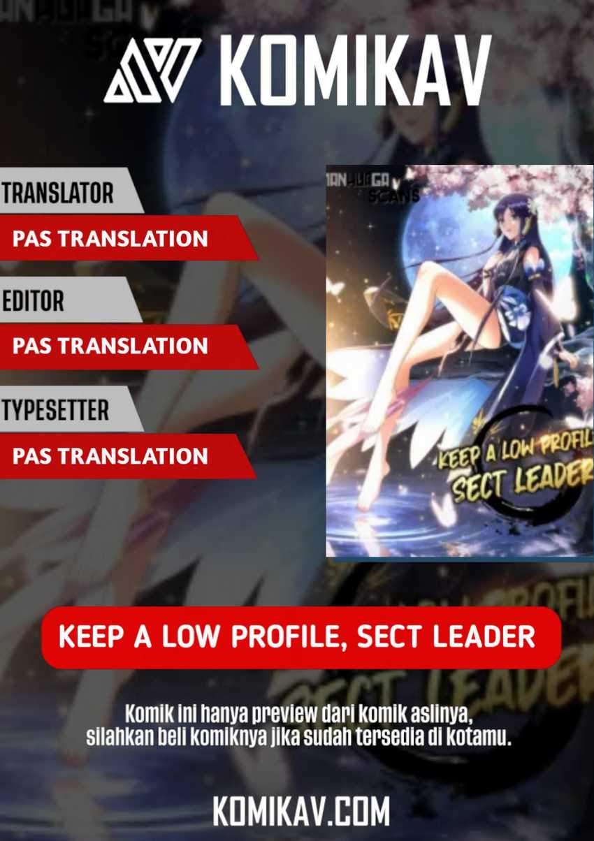 Keep A Low Profile, Sect Leader Chapter 2 Image 0