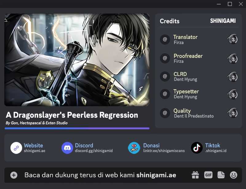 A Dragonslayer’s Peerless Regression Chapter 04 Image 0