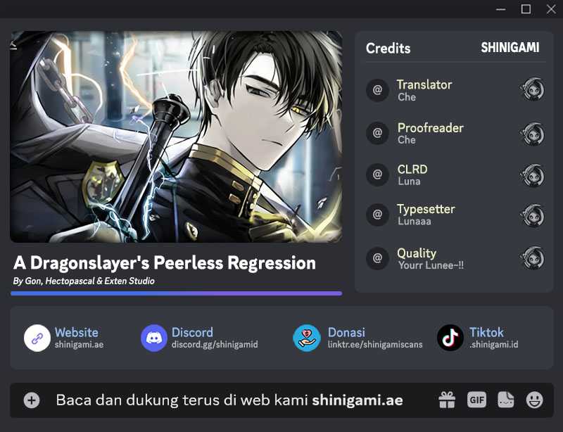 A Dragonslayer’s Peerless Regression Chapter 05 Image 0