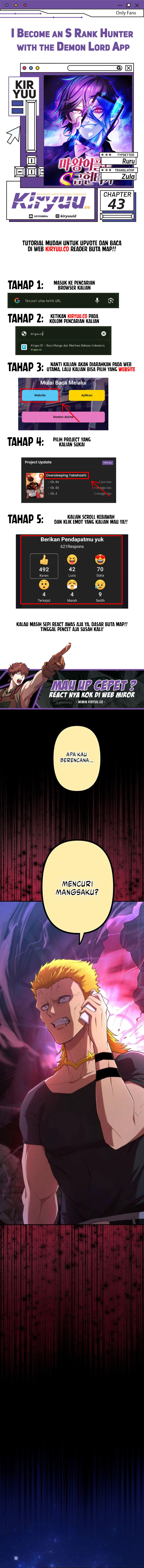 I Became an S-Rank Hunter With the Demon Lord App Chapter 43 Image 0