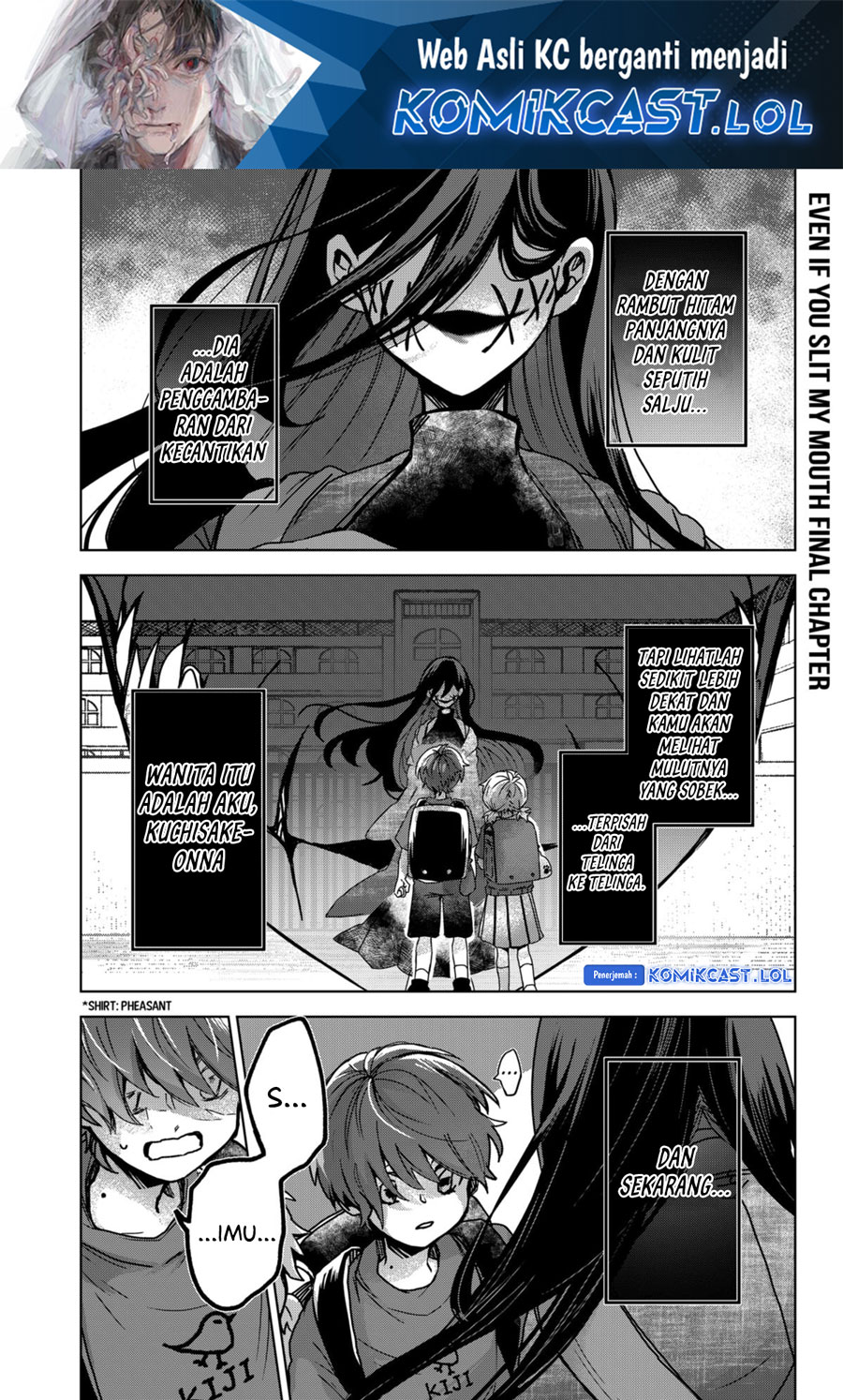 Kuchi ga Saketemo Kimi ni wa Chapter 80 End Image 1