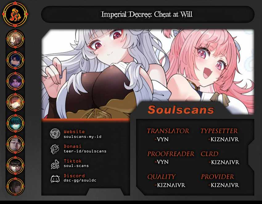 Imperial Decree: Cheat at Will Chapter 08 Image 0
