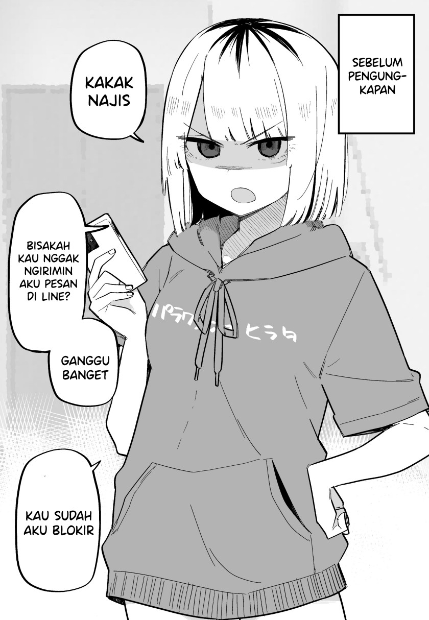 My Sister Who Cannot Stand Me Is Scary Chapter 08 Image 0