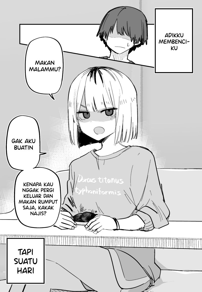 My Sister Who Cannot Stand Me Is Scary Chapter 09 Image 0