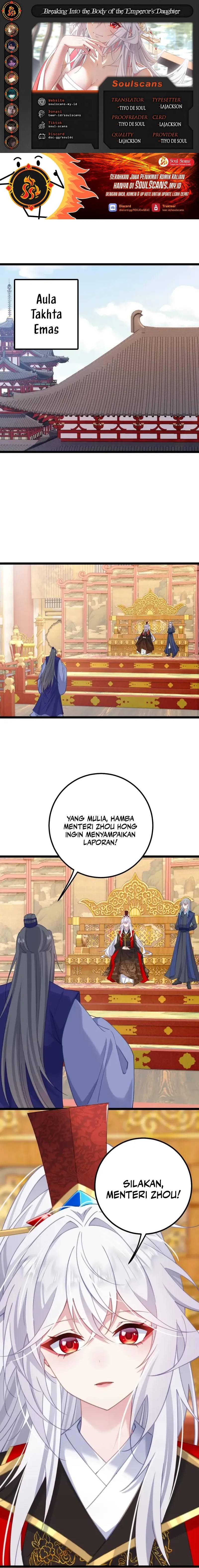 Breaking Into The Body of The Emperor’s Daughter Chapter 16 Image 0