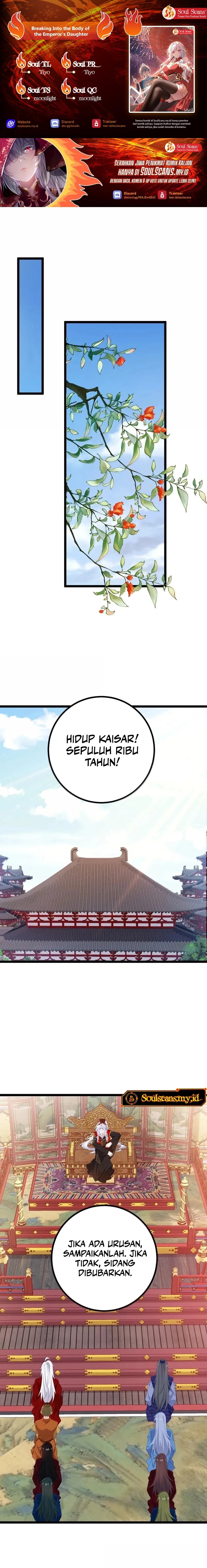 Breaking Into The Body of The Emperor’s Daughter Chapter 37 Image 0