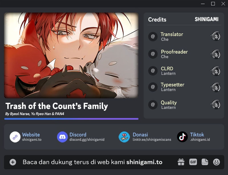 Trash of the Count’s Family Chapter 154 Image 0