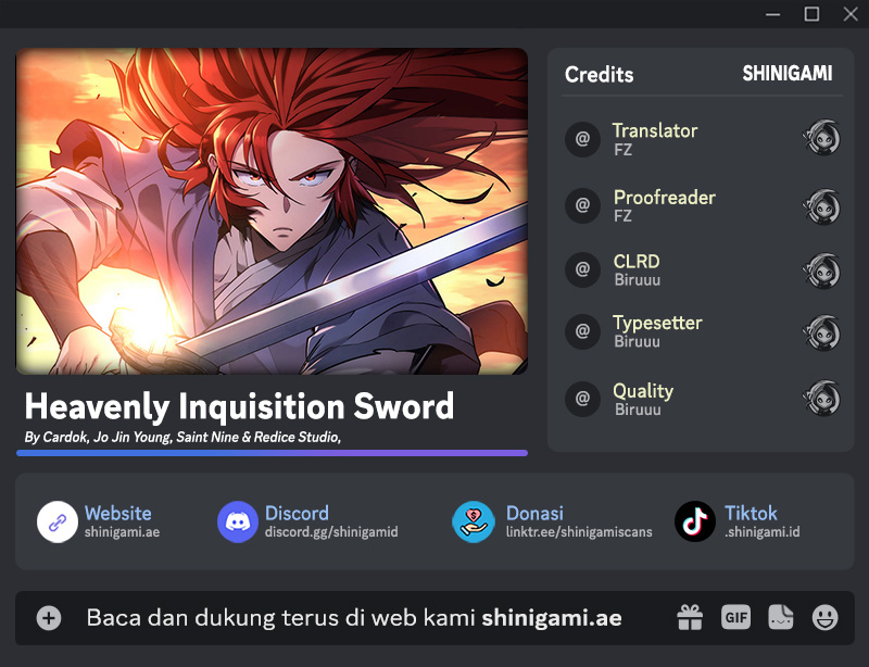 Heavenly Inquisition Sword Chapter 95 Image 0