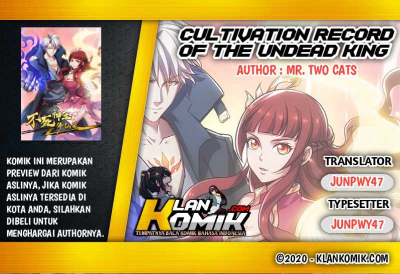 Cultivation Record Of The Undead King Chapter 31 Image 0