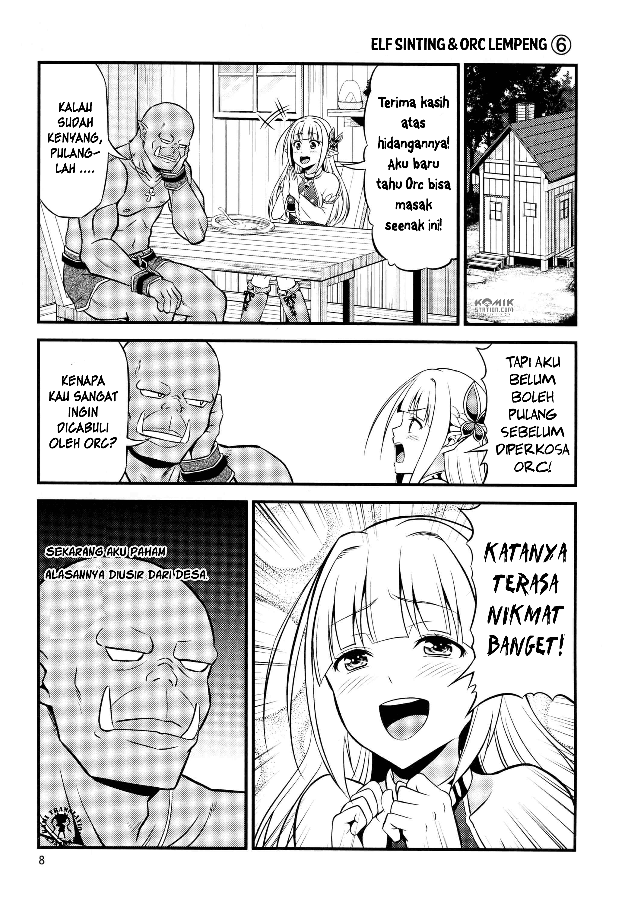 Hentai Elf to Majime Orc Chapter 01 Image 8