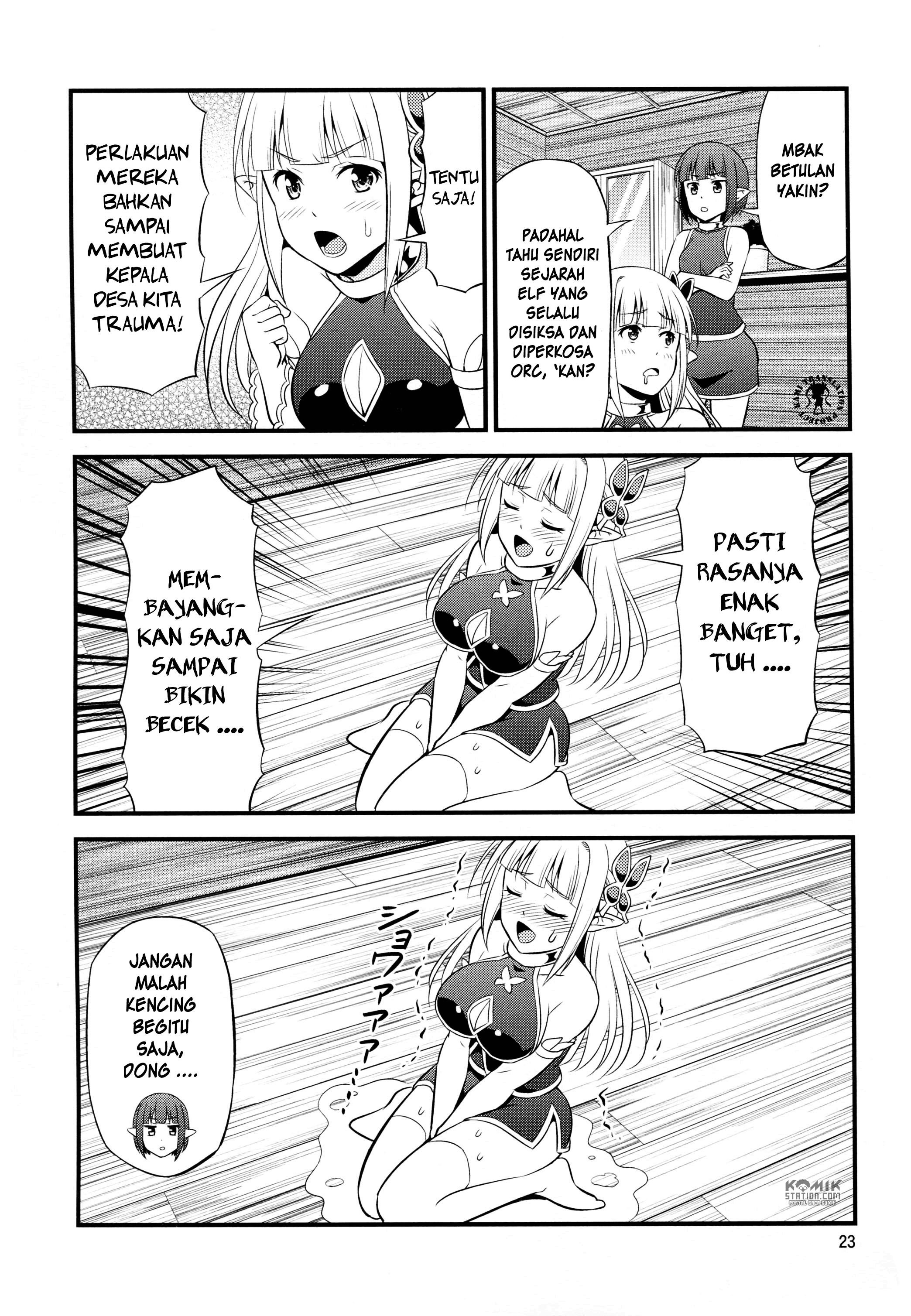 Hentai Elf to Majime Orc Chapter 02.5 Image 4