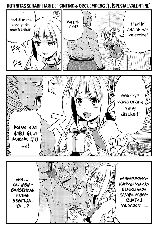 Hentai Elf to Majime Orc Chapter 09.5 Image 2