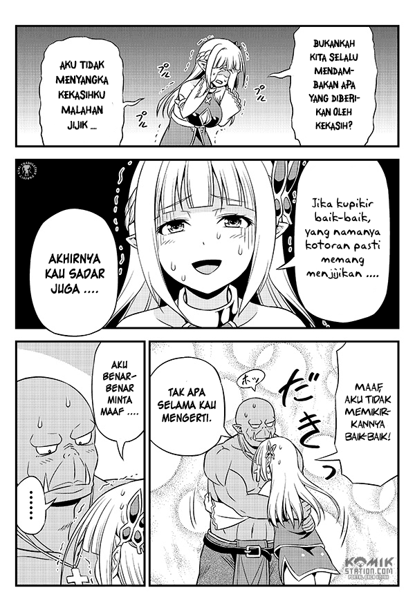 Hentai Elf to Majime Orc Chapter 09.5 Image 9