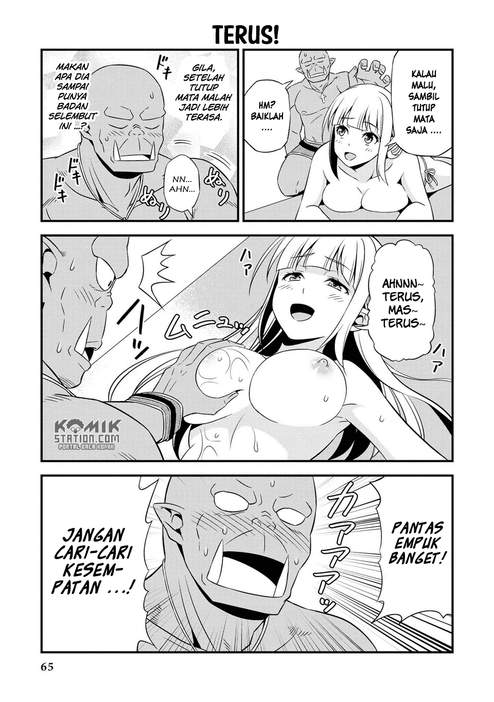 Hentai Elf to Majime Orc Chapter 09.7 Image 3