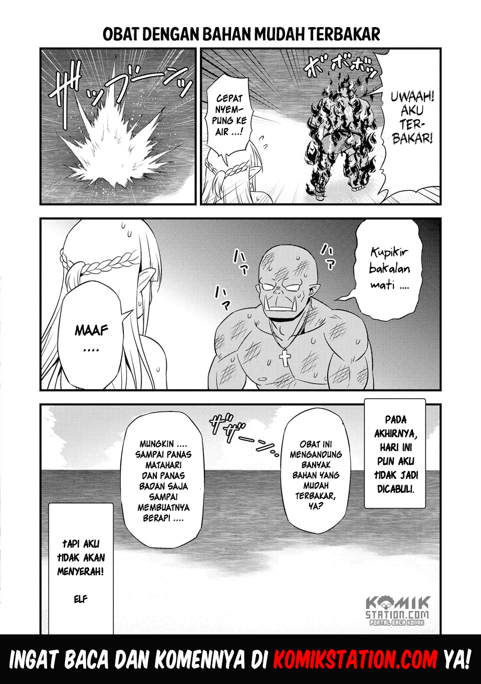 Hentai Elf to Majime Orc Chapter 09.7 Image 6