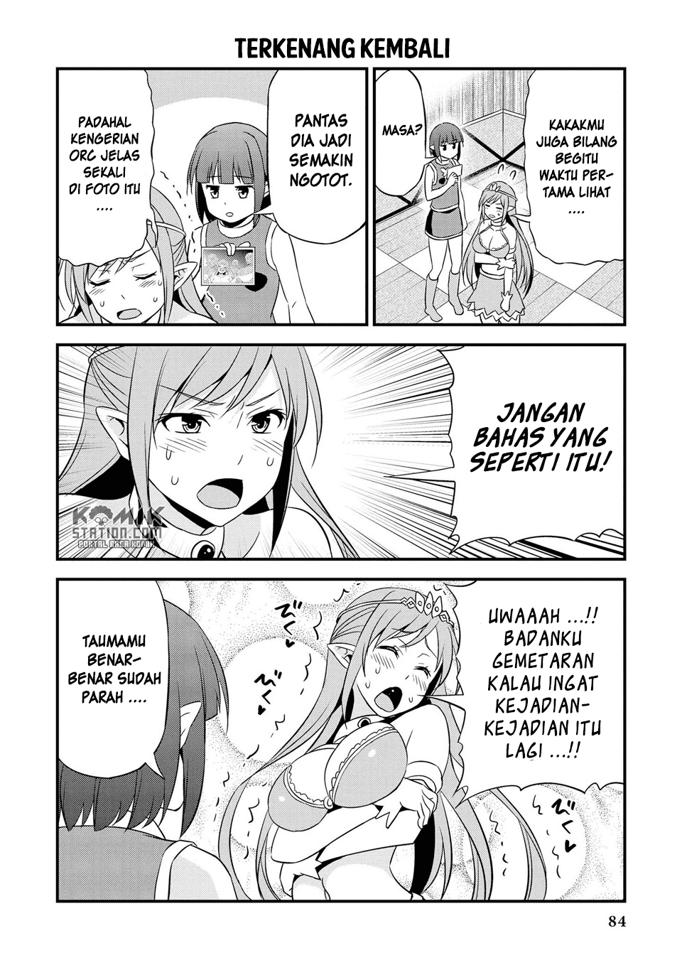 Hentai Elf to Majime Orc Chapter 09.8 Image 4