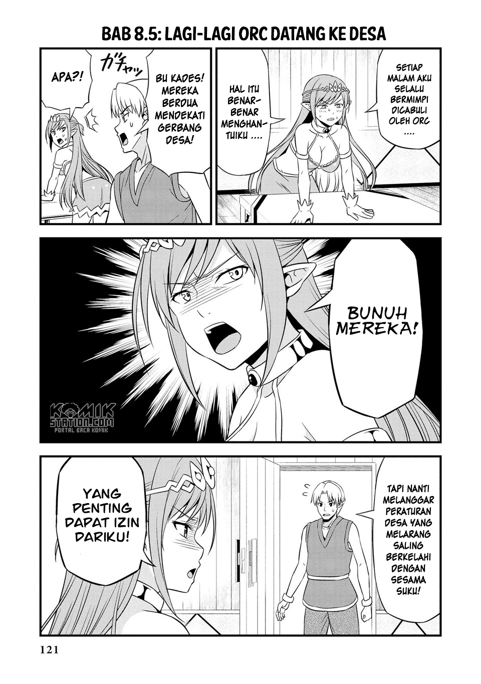 Hentai Elf to Majime Orc Chapter 09.9 Image 1