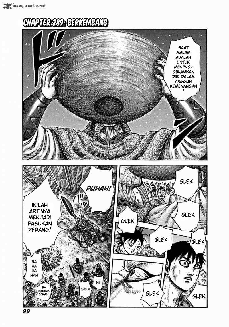 Kingdom Chapter 289 Image 0