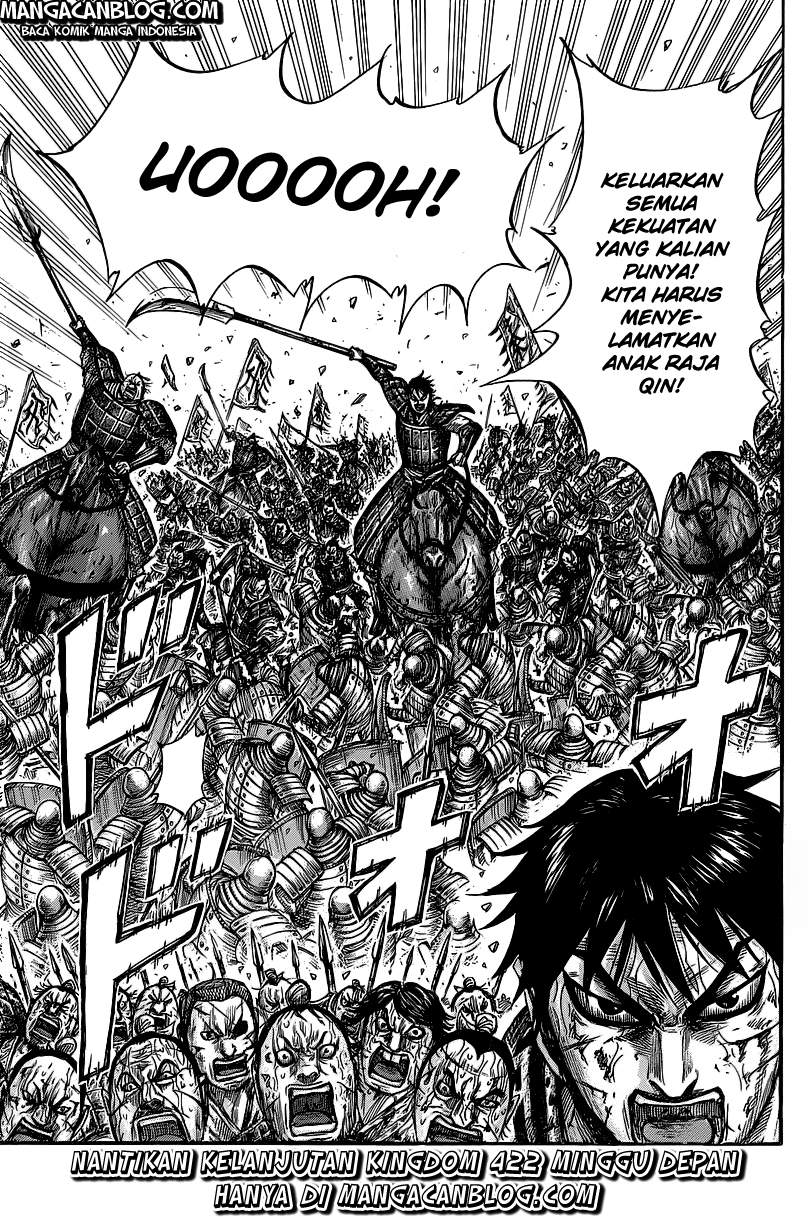 Kingdom Chapter 421 Image 21