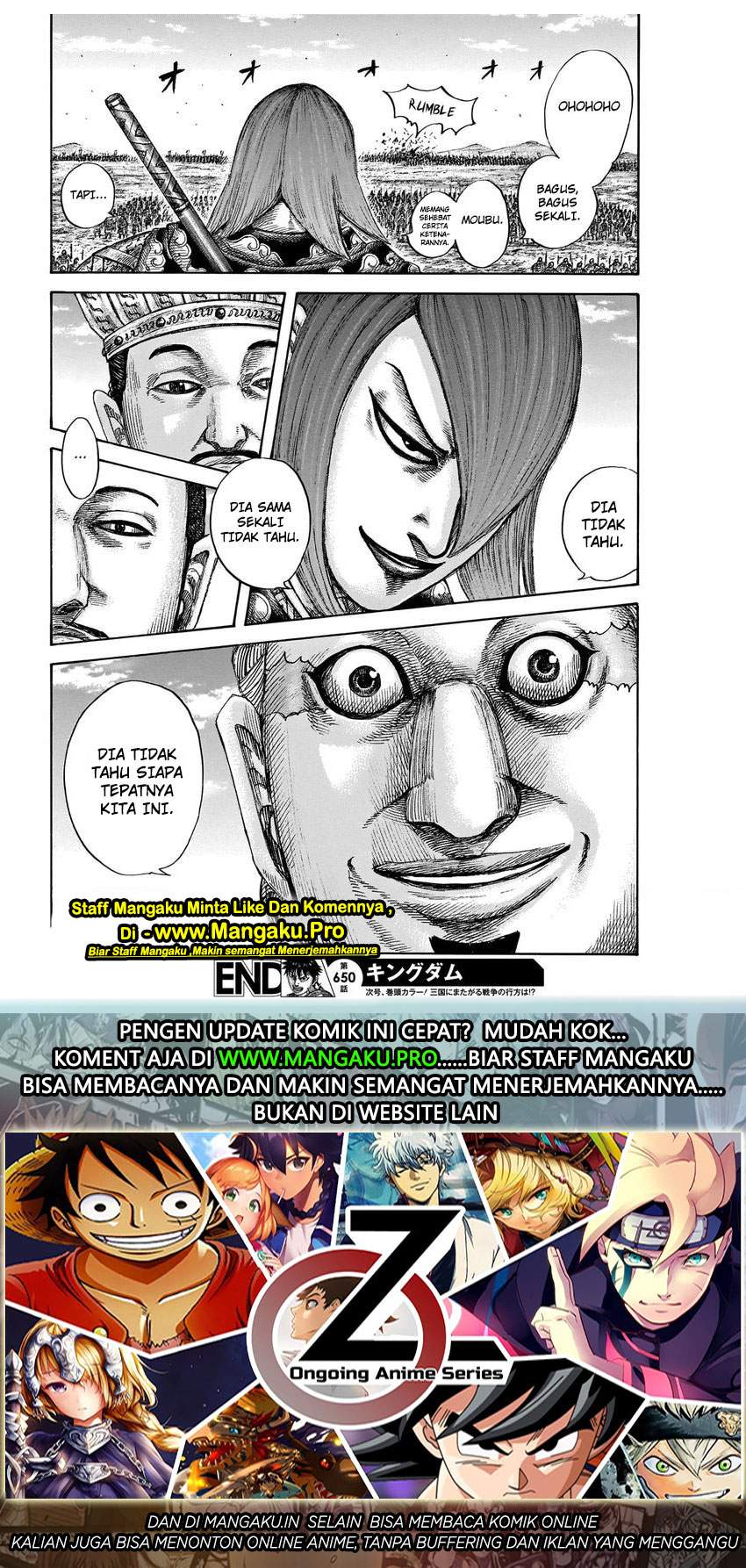 Kingdom Chapter 650 Image 18