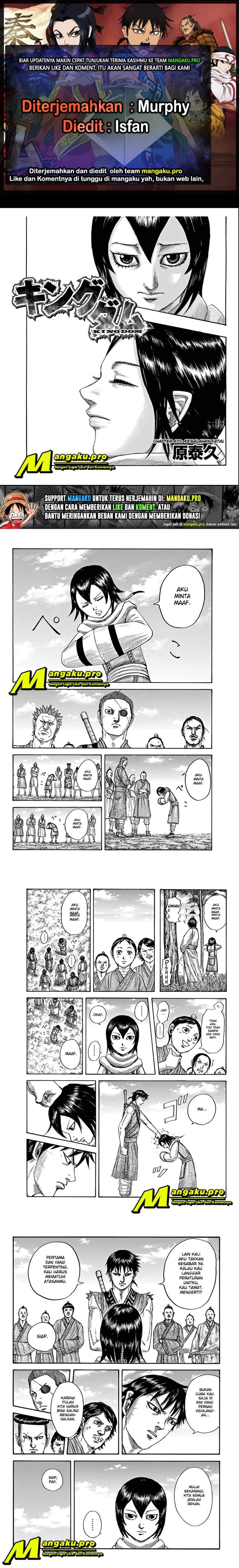 Kingdom Chapter 670 Image 0