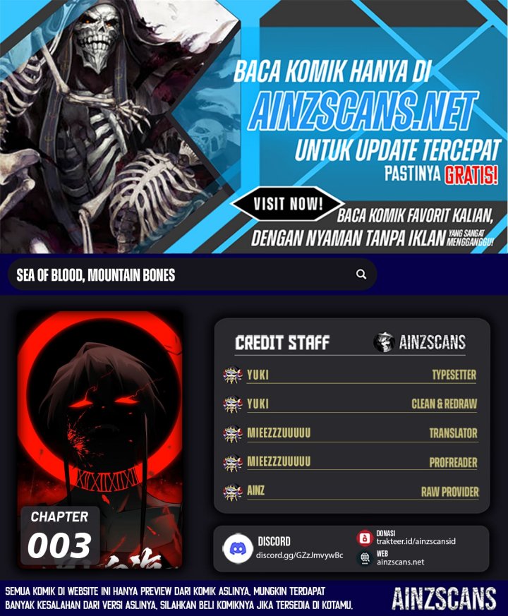 Sea of Blood Mountain of Bones Chapter 03 Image 0