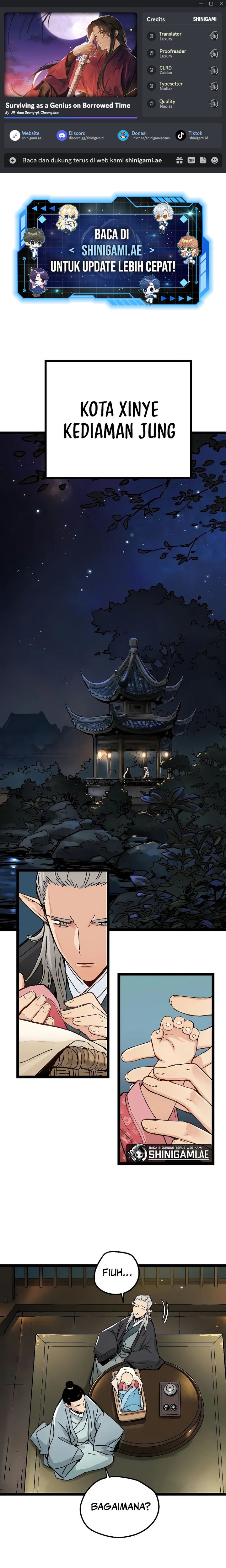 Surviving as a Genius on Borrowed Time Chapter 01 Image 0