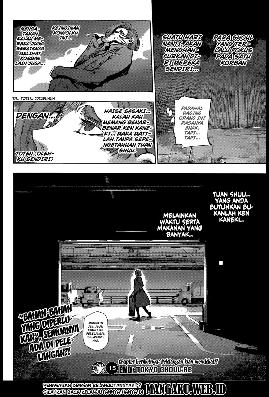 Tokyo Ghoul:re Chapter 15 Image 17