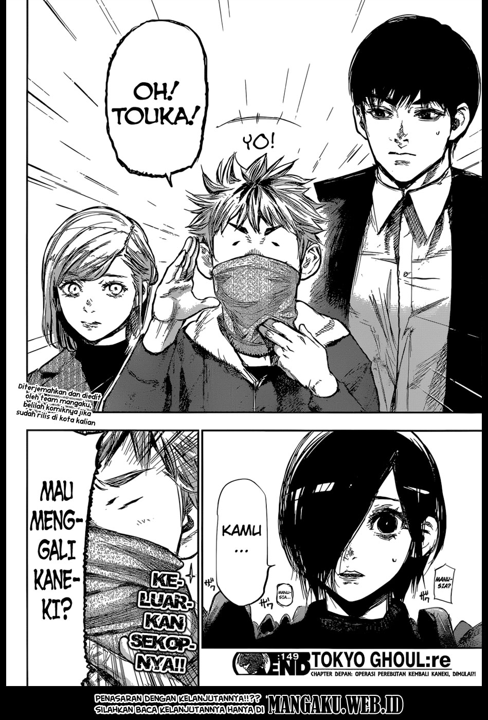 Tokyo Ghoul:re Chapter tokyo ghoulre 149 Image 17