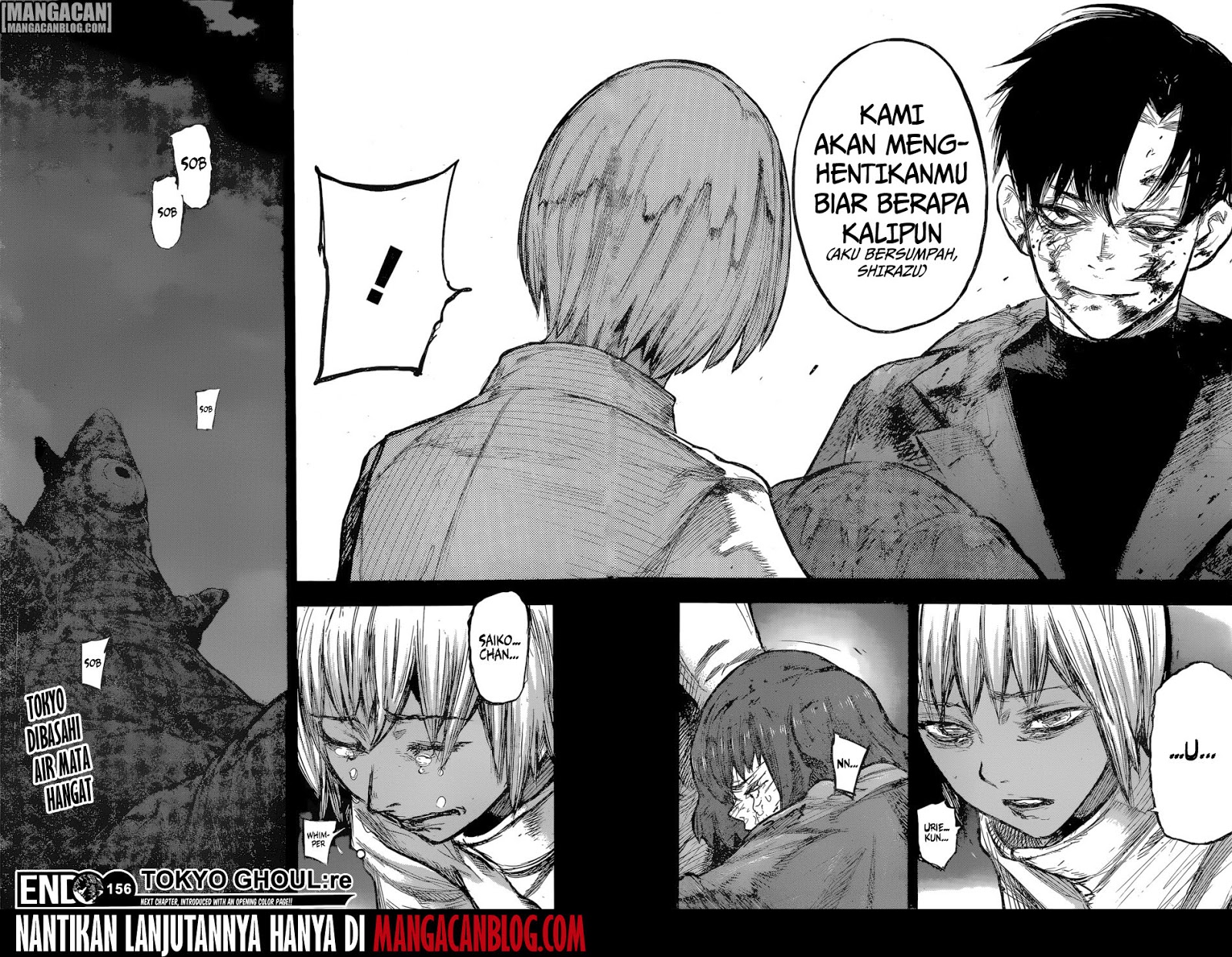 Tokyo Ghoul:re Chapter tokyo ghoulre 156 Image 18