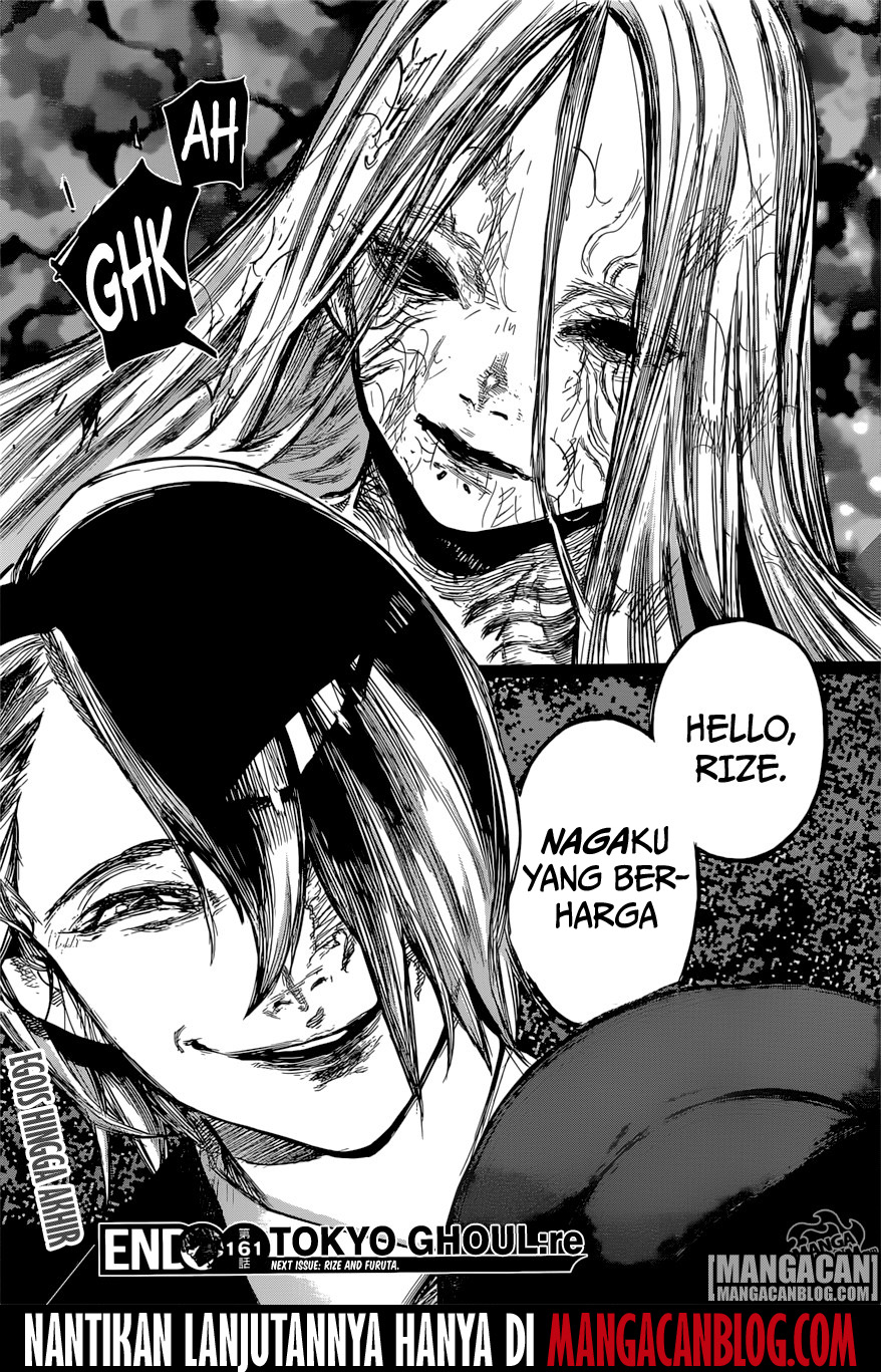 Tokyo Ghoul:re Chapter tokyo ghoulre 161 Image 19