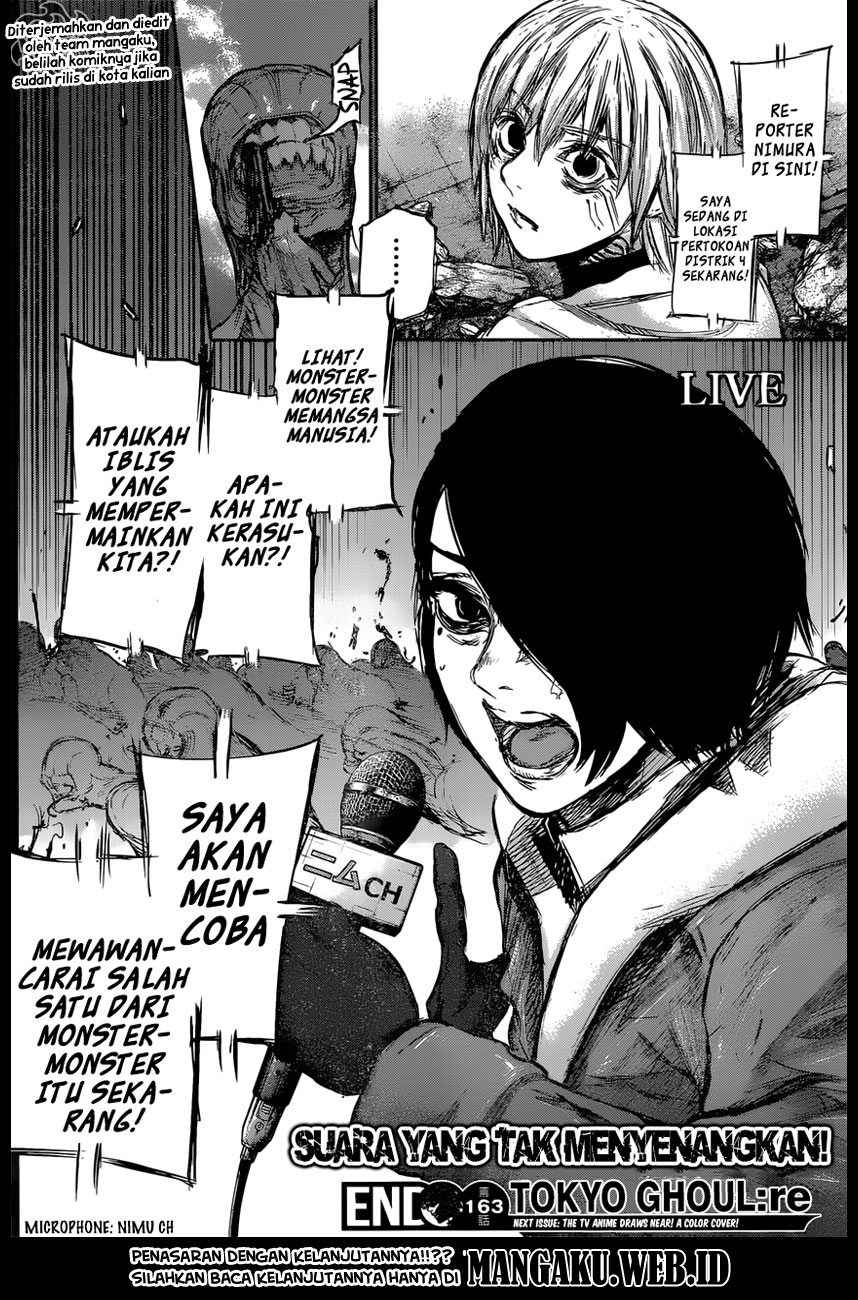 Tokyo Ghoul:re Chapter tokyo ghoulre 163 Image 18